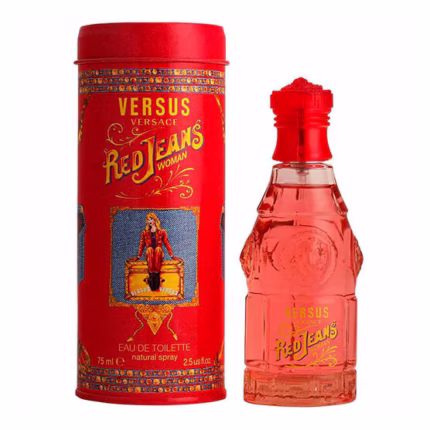 Versace Red Jeans Eau De Toilette - Perfume Feminino 75ml