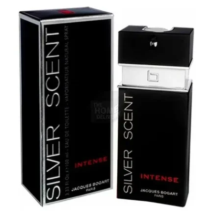 Silver Scent Intense Jacques Bogart - Perfume Masculino - Eau de Toilette