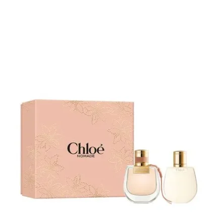Kit Coffret Chloé Nomade Eau de Parfum - Perfume Feminino 50ml + Body Lotion 100ml