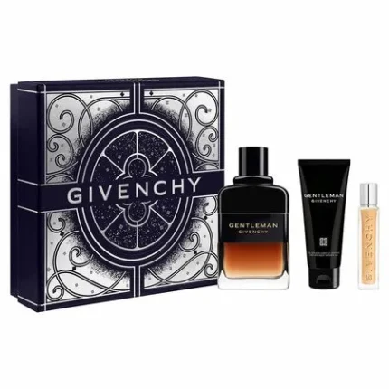 Kit Coffret Gentleman Reserve Privée EDP - Givenchy - Perfume Masculino 100ml+ Gel de Banho 75ml+ Travel Size 12,5ml