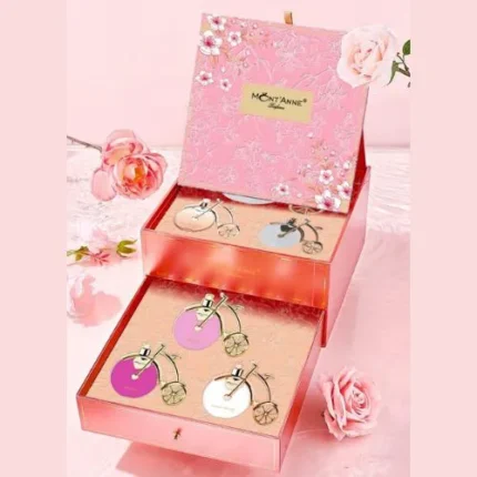 Kit Mont'anne Parfums Premium 1 Eau de Parfum 100ml + 5 Unidades 25ml - Feminino